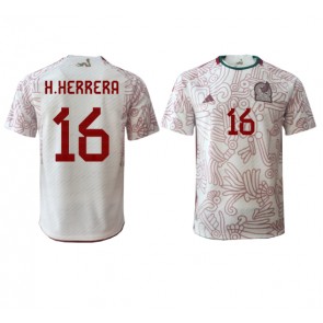 Mexico Hector Herrera #16 Udebanetrøje VM 2022 Kort ærmer